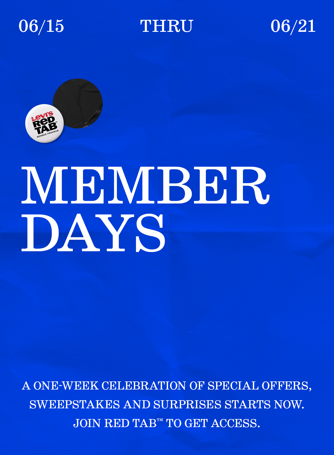 MEMBER DAYS: YOU'RE INVITED
