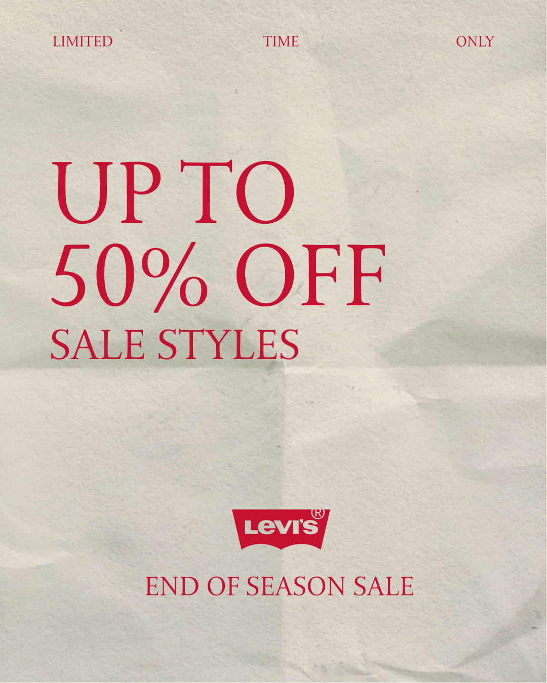 END OF SEASON SALE