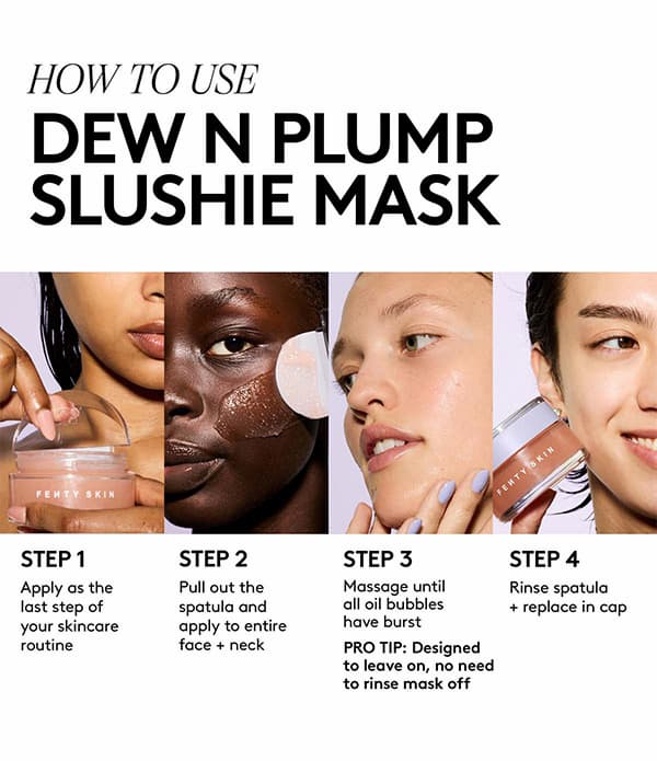 DEW N PLUMP INTENSE HYDRATION SLUSHIE MASK