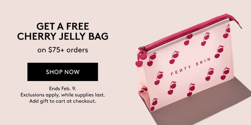 GET A FREE CHERRY JELLY BAG ON $75+ ORDERS