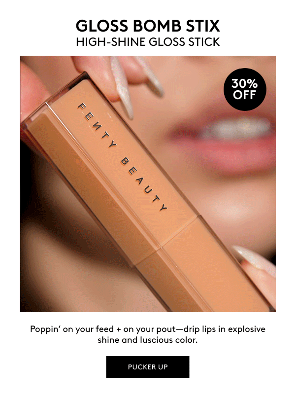30% OFF GLOSS BOMB STIX HIGH-SHINE GLOSS STICK