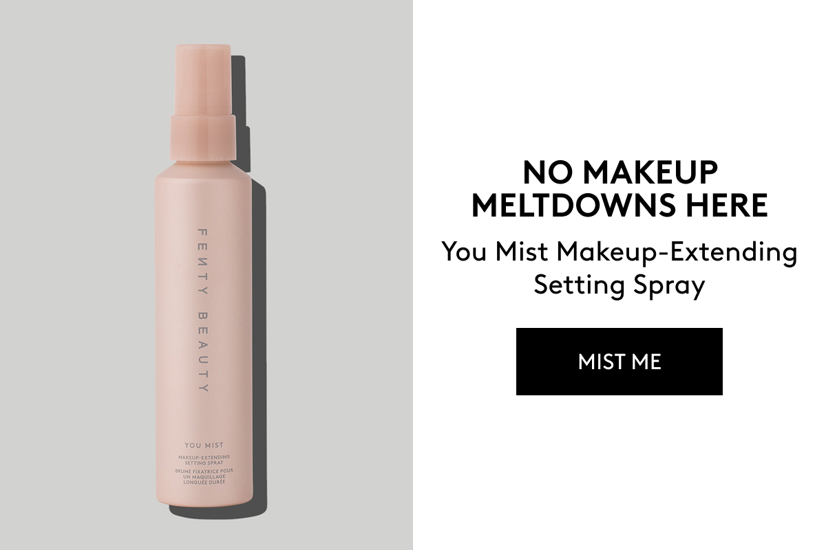 NO MAKEUP MELTDOWNS HERE You Mist Makeup-Extending Setting Spray MIST ME