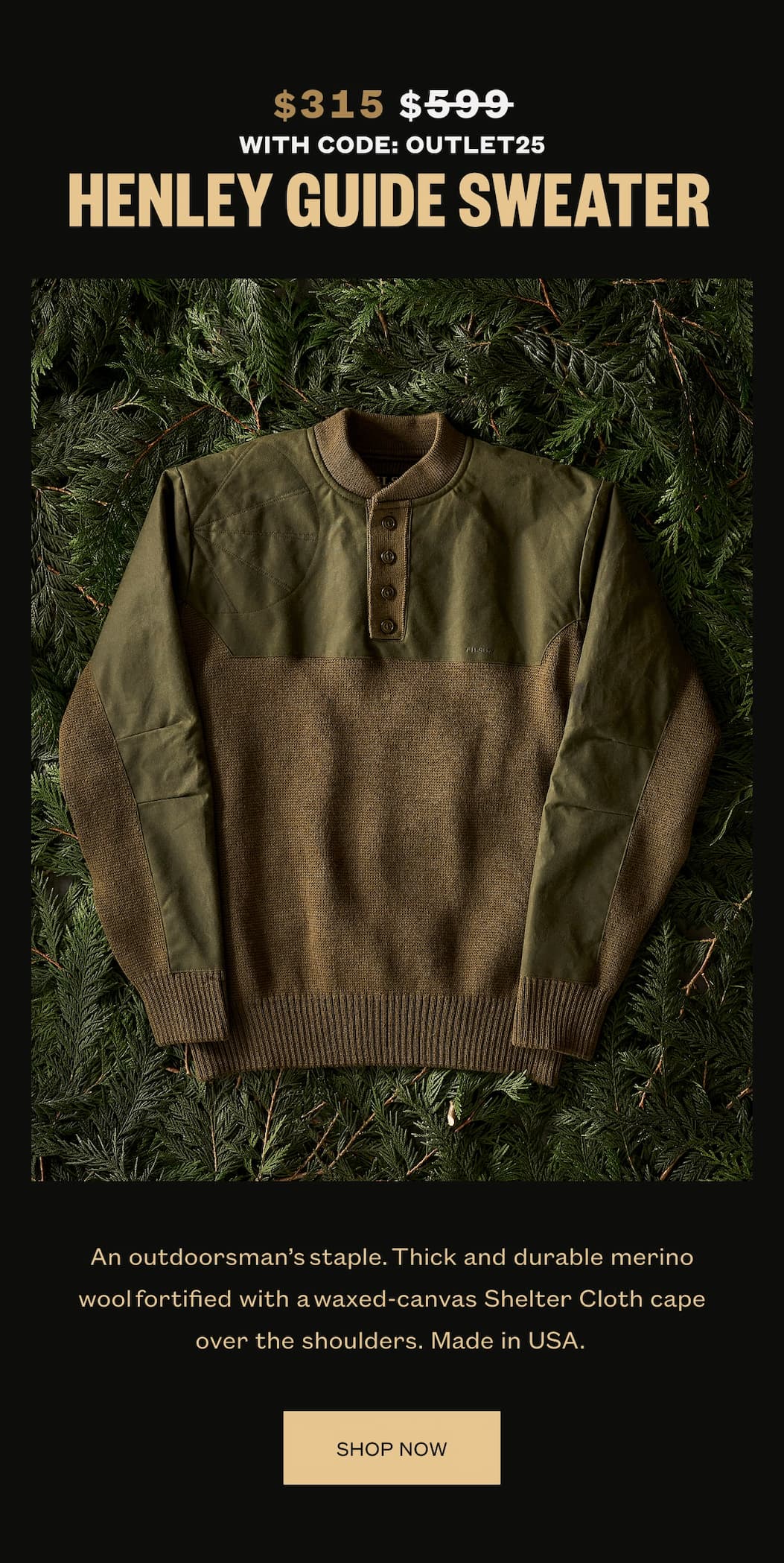 Henley Guide Sweater