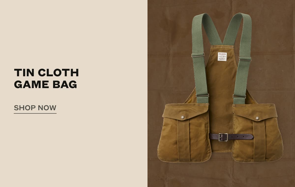 Tin Cloth Game Bag | SHOP NOW