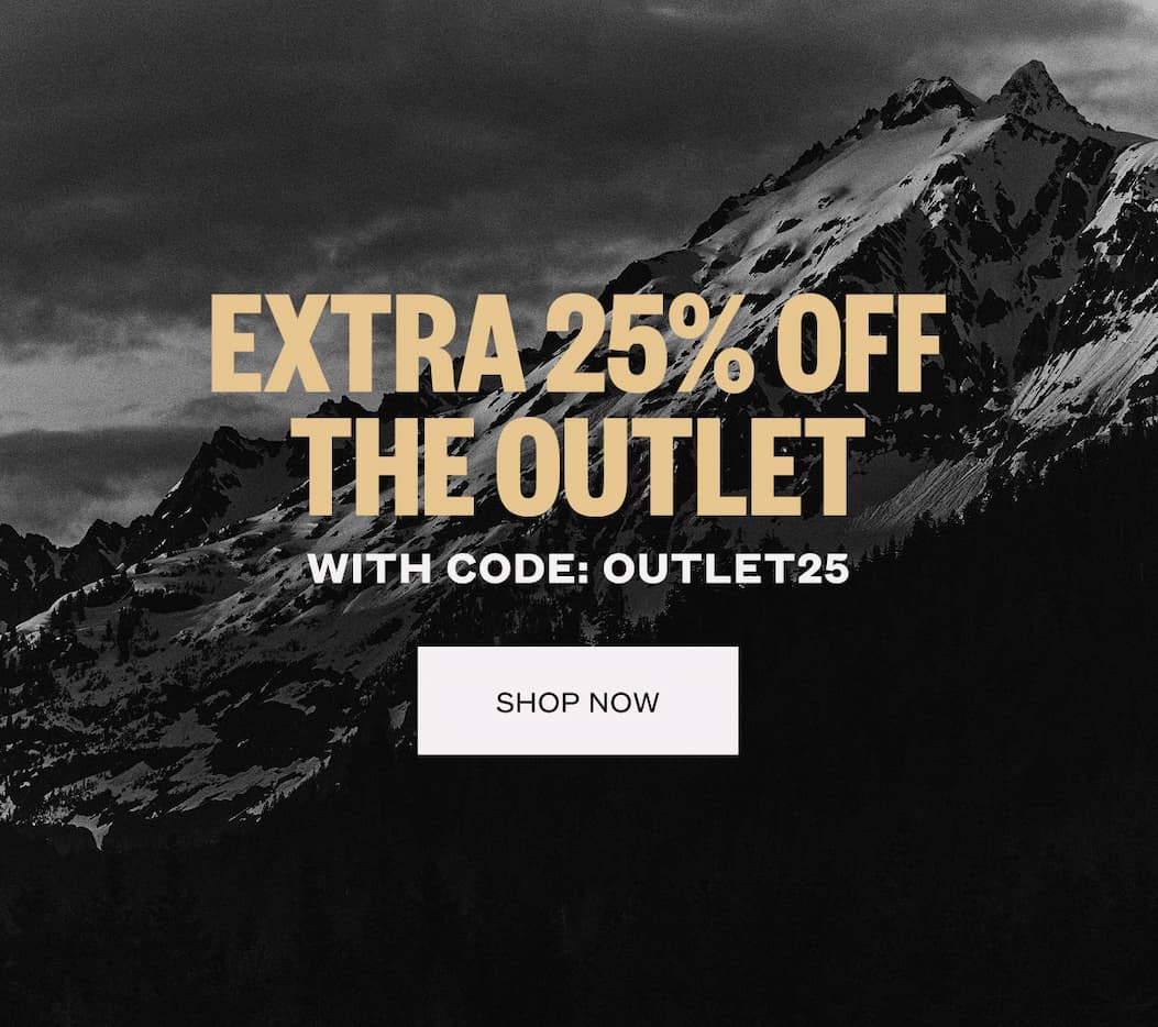 Extra 25% off the Outlet