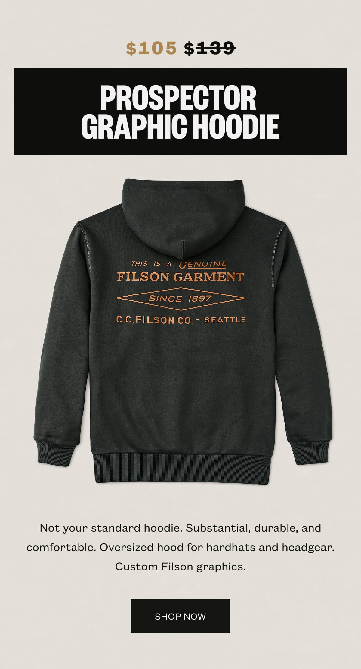 Prospector Graphic Hoodie