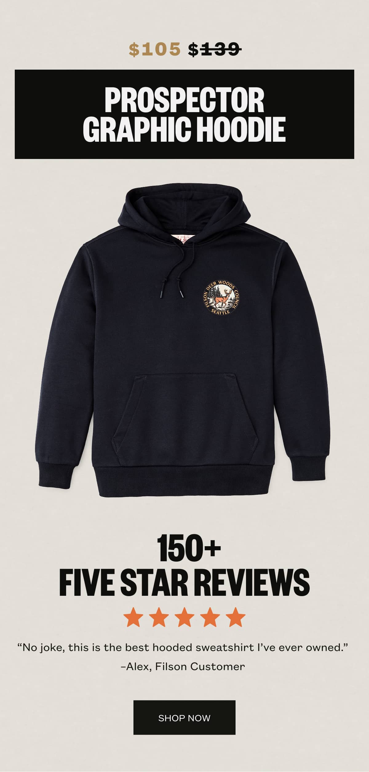 Prospector Graphic Hoodie