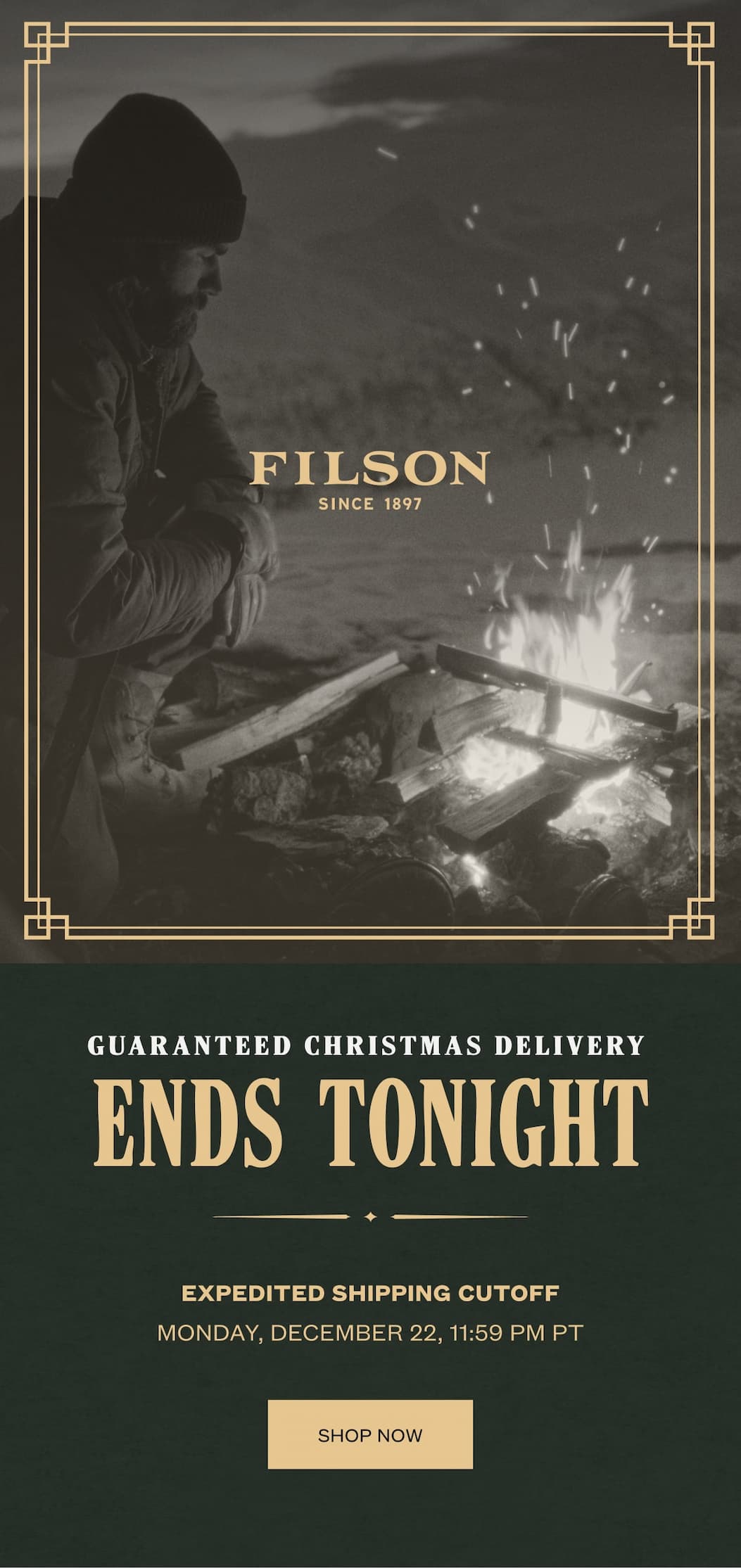 Guaranteed Christmas Delivery Ends Tonight