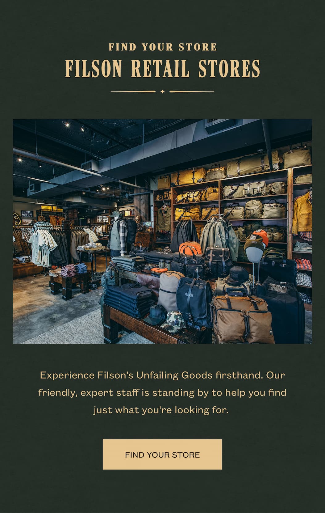 Find Your Store