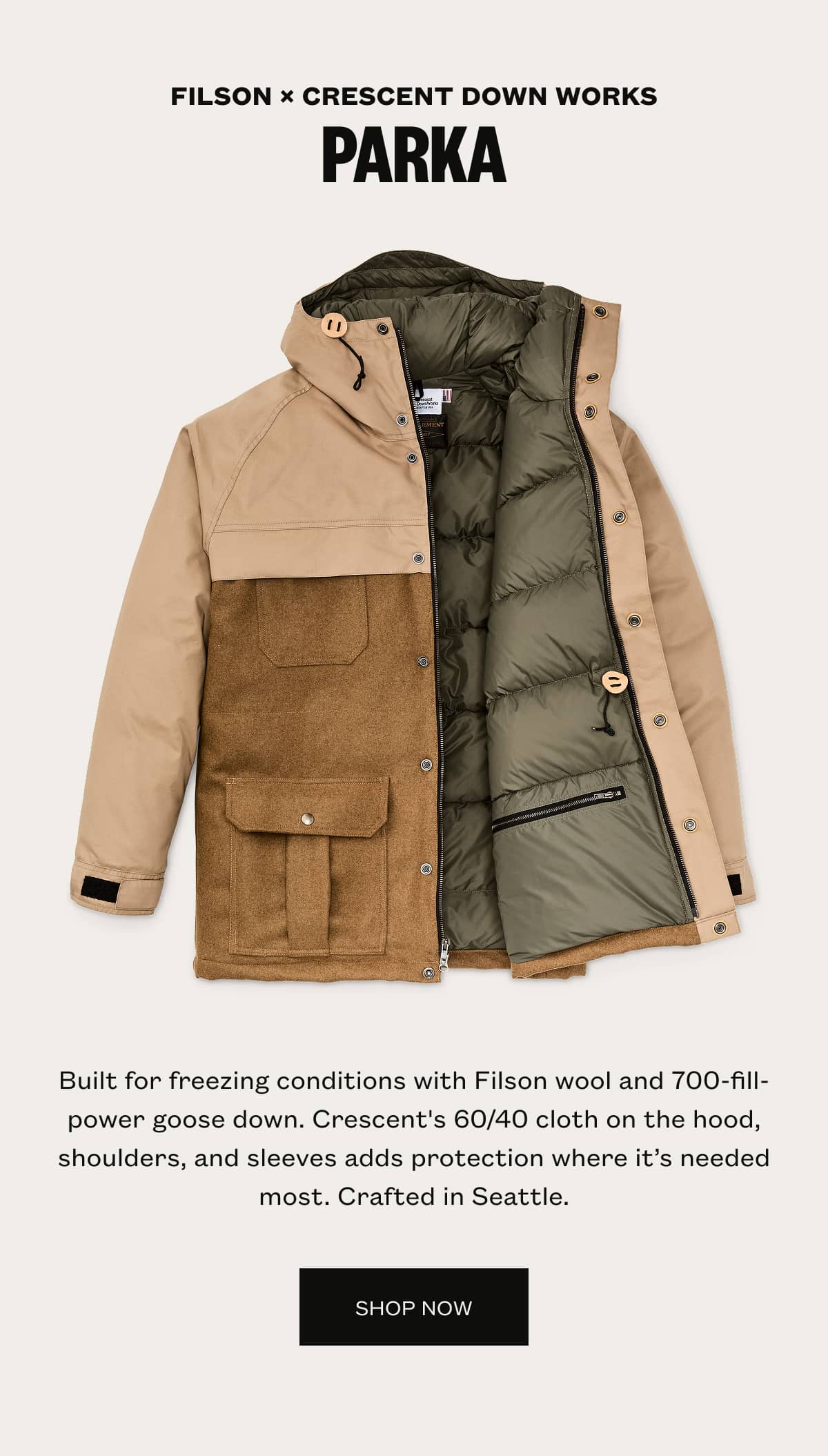 Crescent Down Works Parka