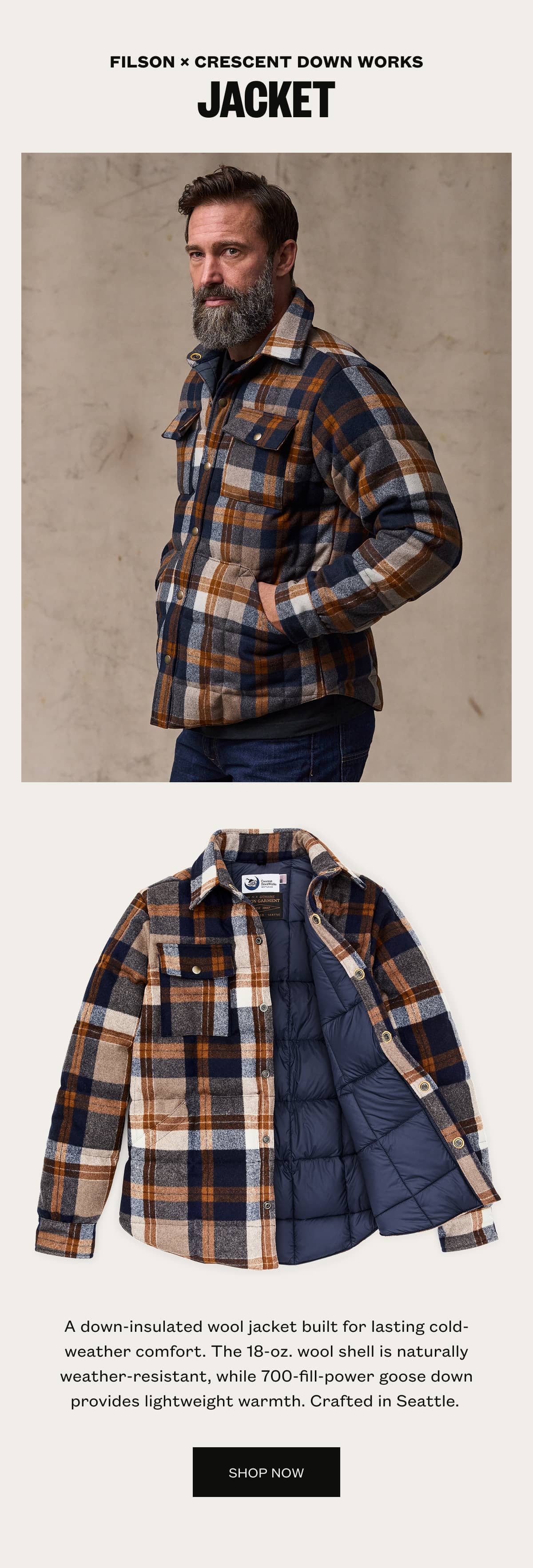 Crescent Down Works Jacket