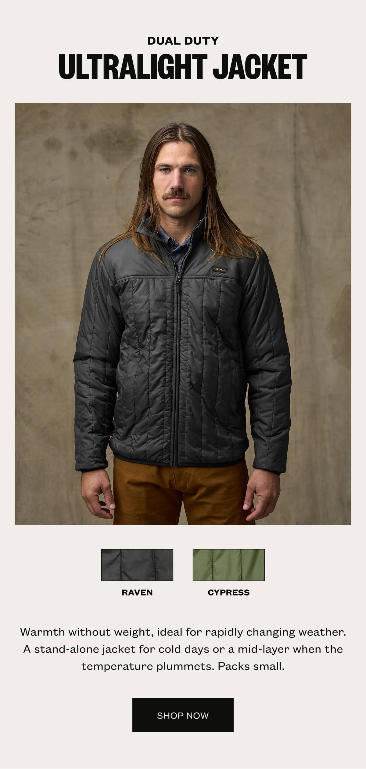 Dual Duty - Ultralight Jacket