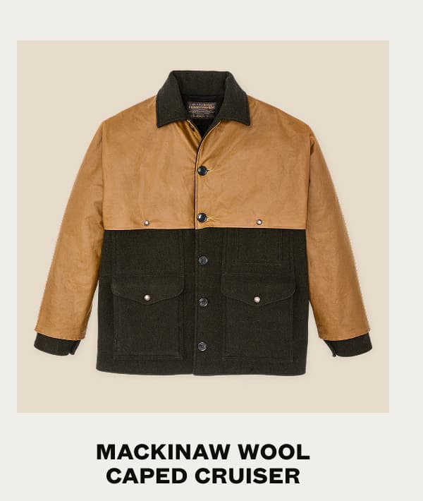 Mackinaw Wool Caped Cruiser