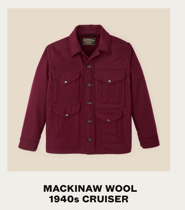 Mackinaw Wool 1940s Cruiser