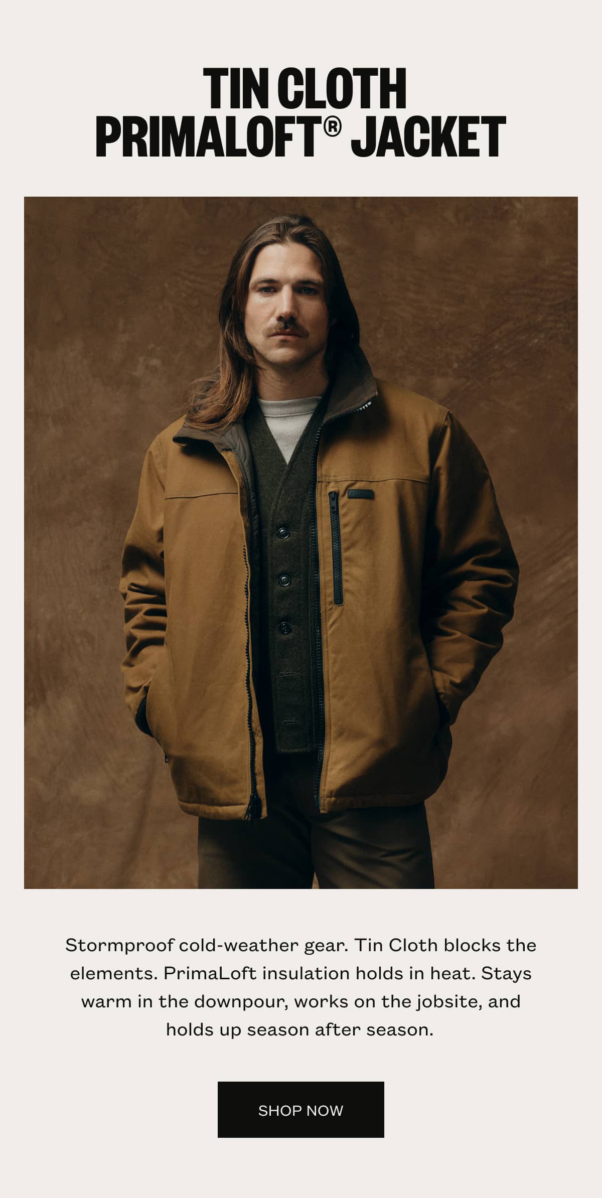 Tin Cloth Primaloft Jacket