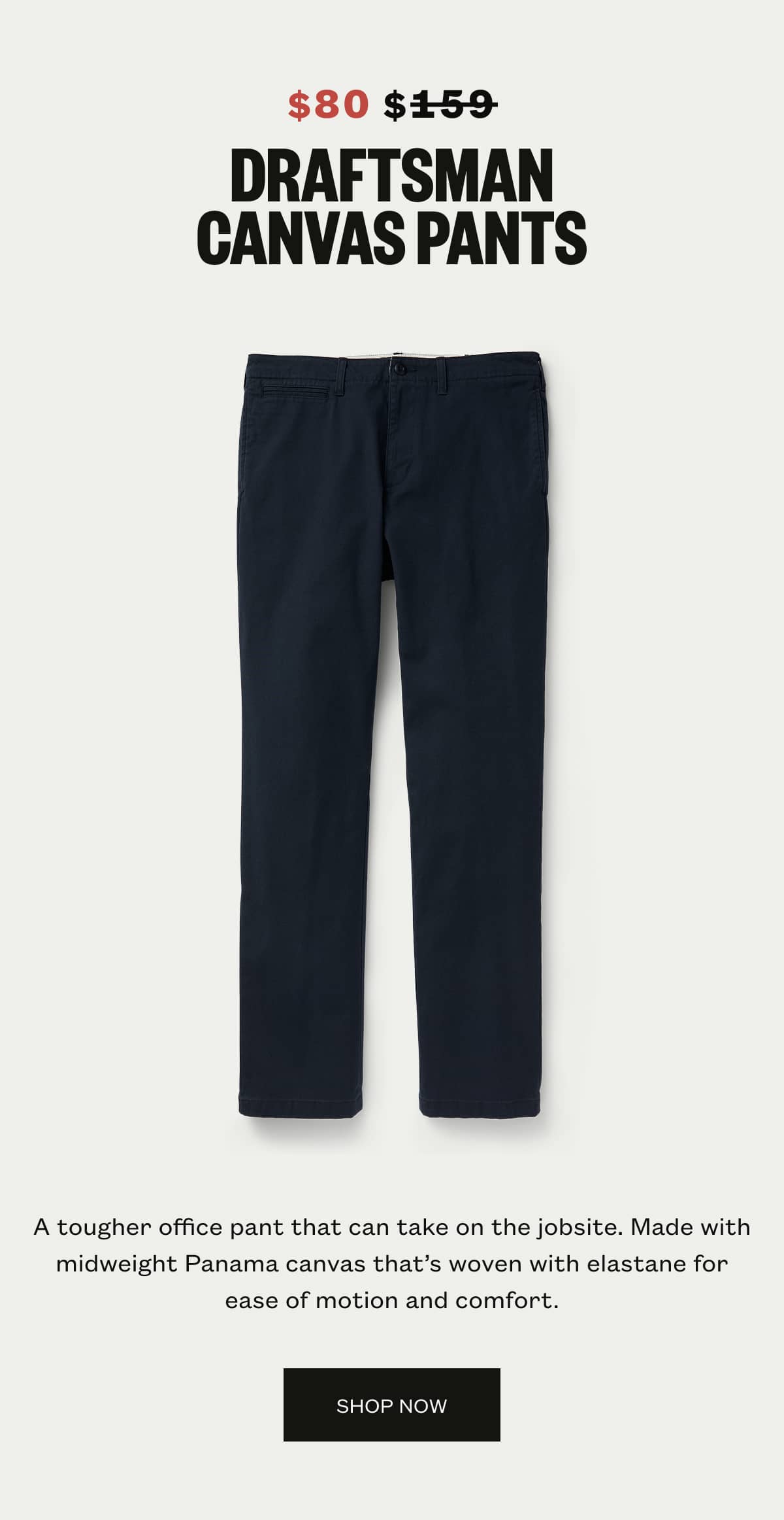 Draftsman Canvas Pants