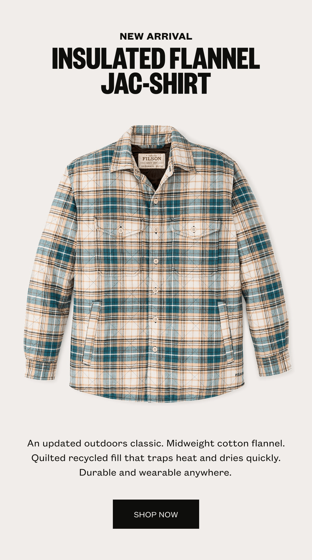 Insulated Flannel Jac-Shirt