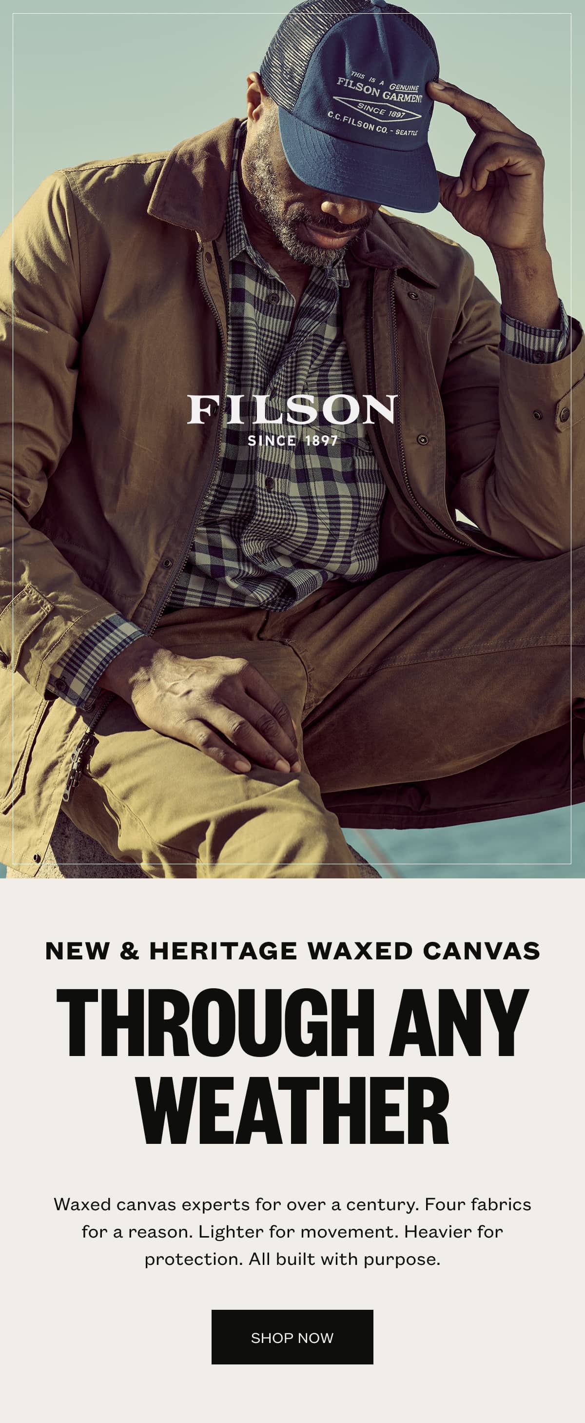 New & Heritage Waxed Canvas