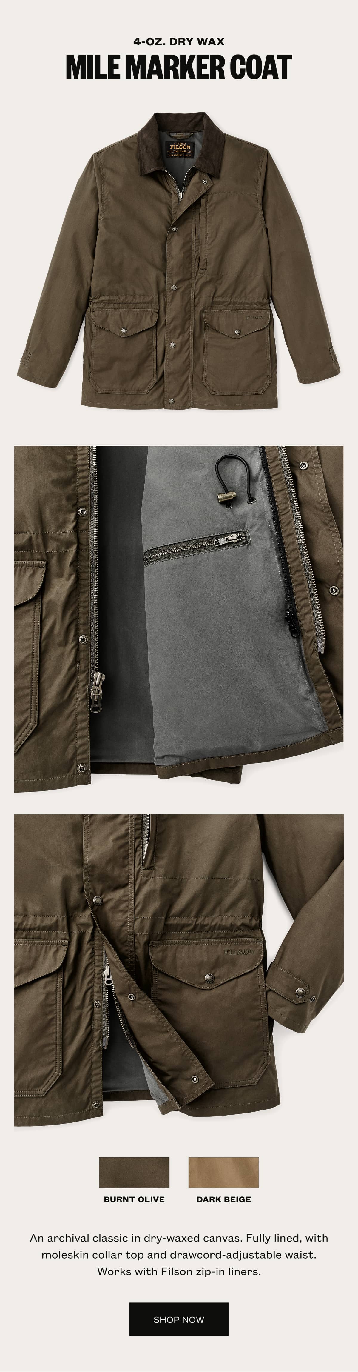 Mile Marker Coat