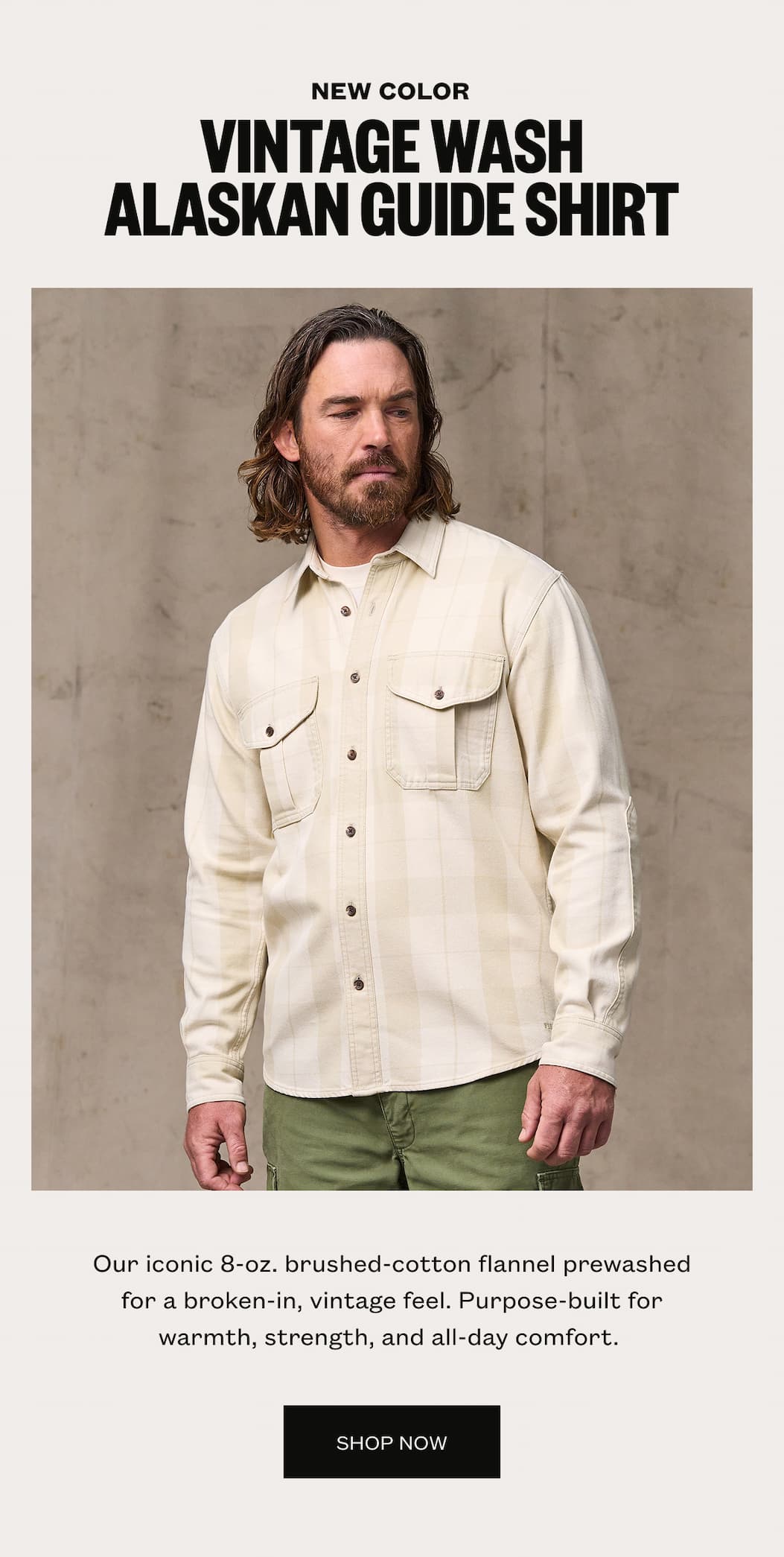 Vintage Wash Alaskan Guide Shirt