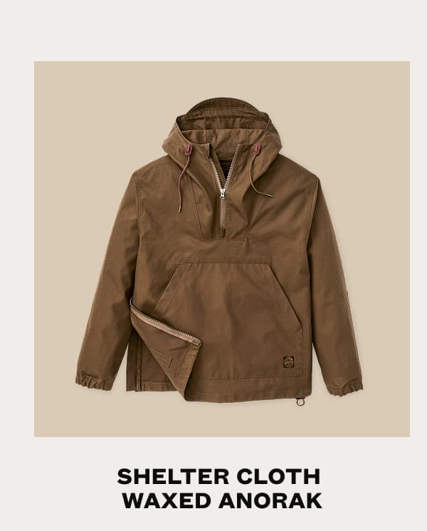 Shelter Cloth Waxed Anorak