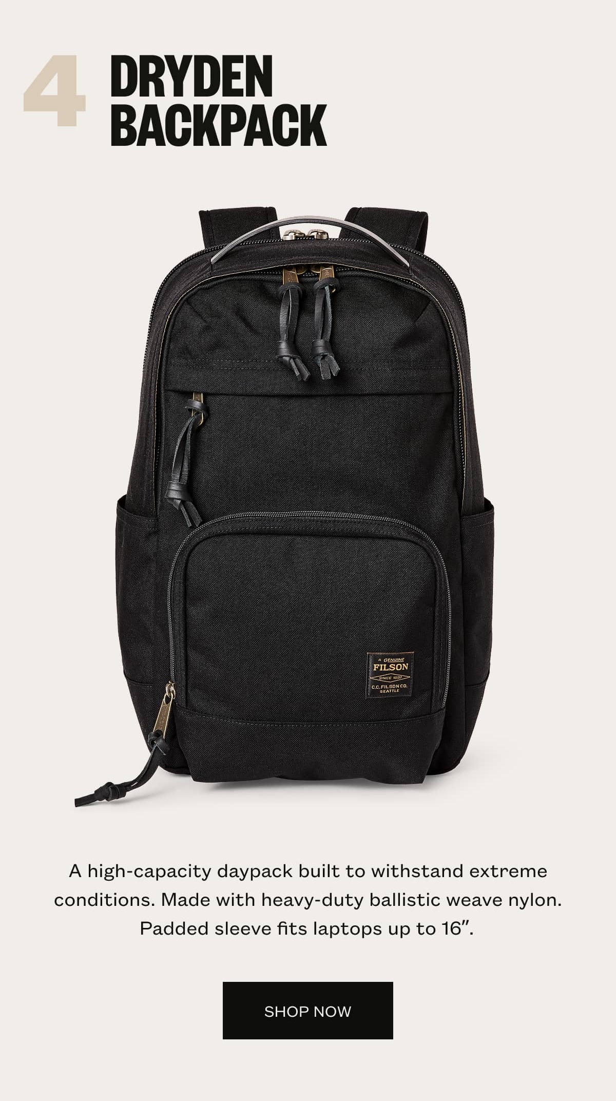 Dryden Backpack