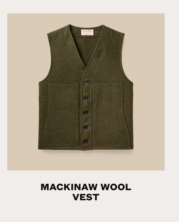 Mackinaw Wool Vest
