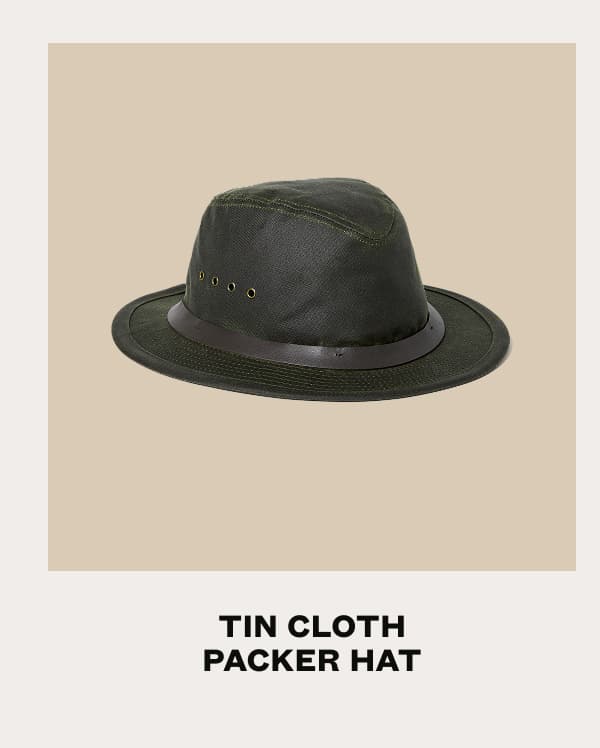 Tin Cloth Packer Hat