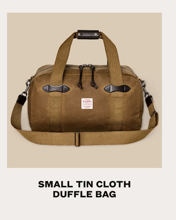 Small Tin Cloth Duffle Bag