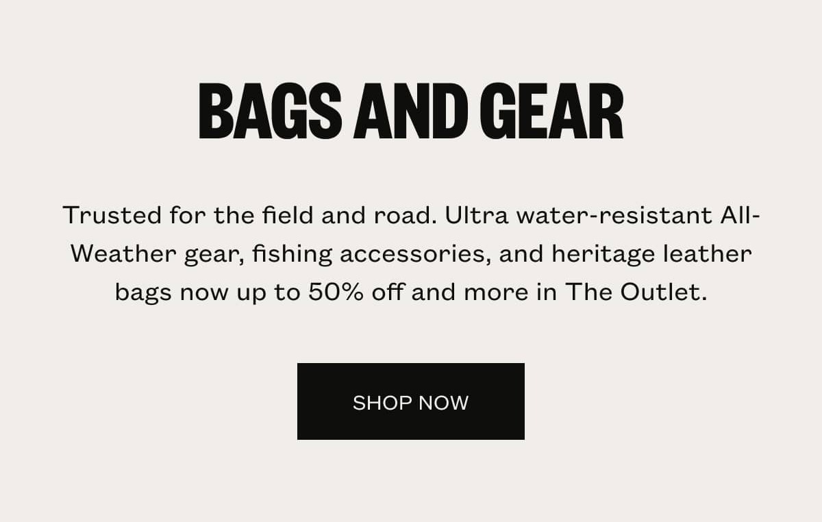 Outlet Bags & Gear