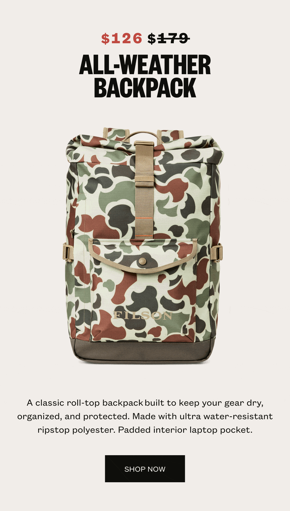 All Weather Backpack