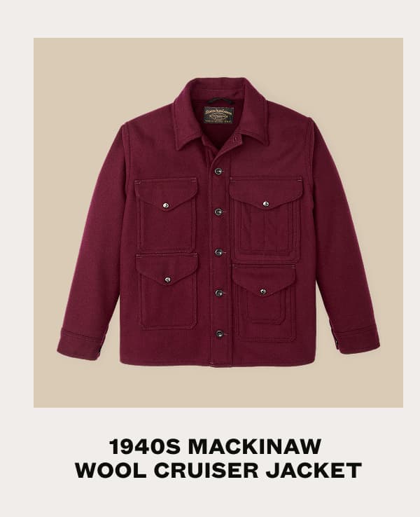 1940s Mackinaw Wool Cruiser