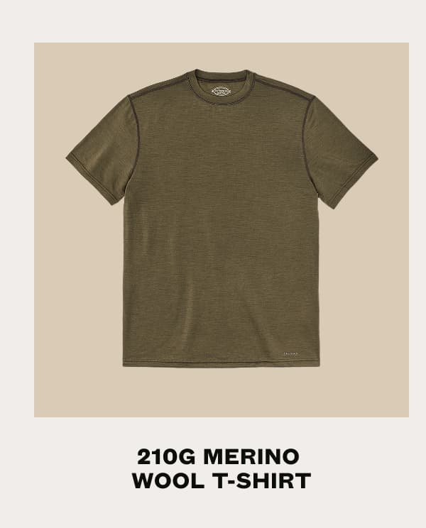 210g Merino Wool T Shirt