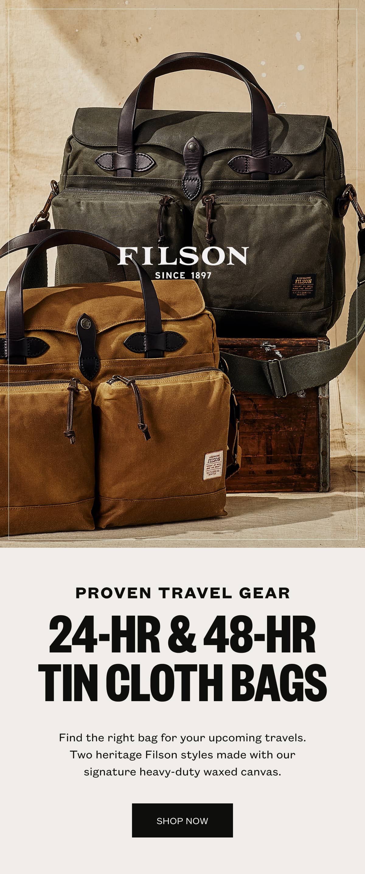 24 Hour & 48 Hour Bags