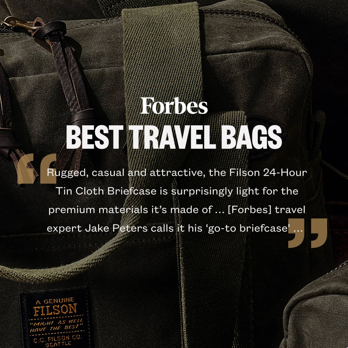 Best Travel Bag - Forbes