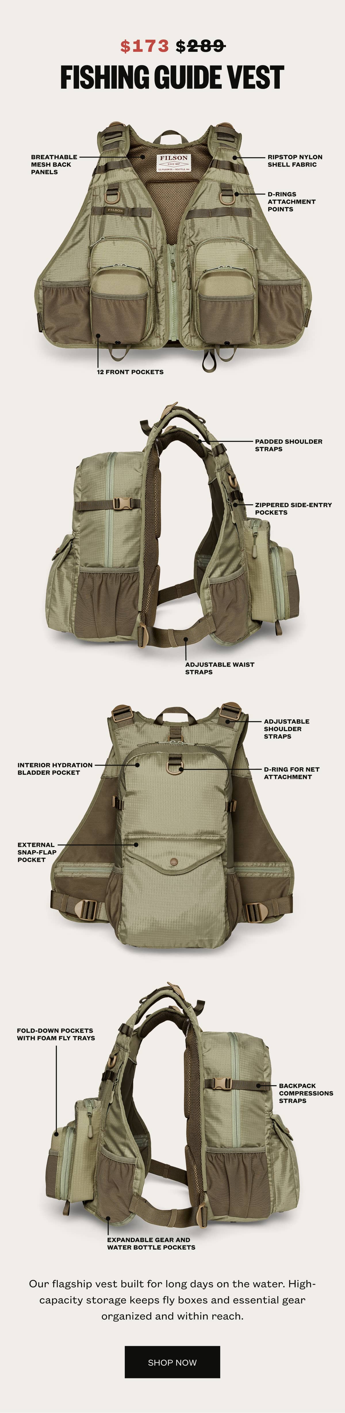 Fishing Guide Vest