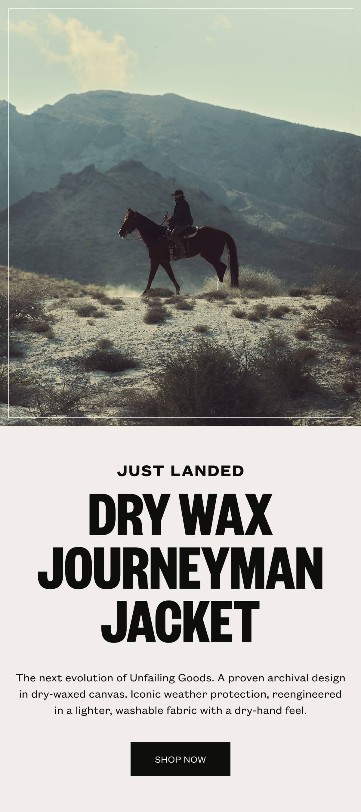 Dry Wax Journeyman Jacket