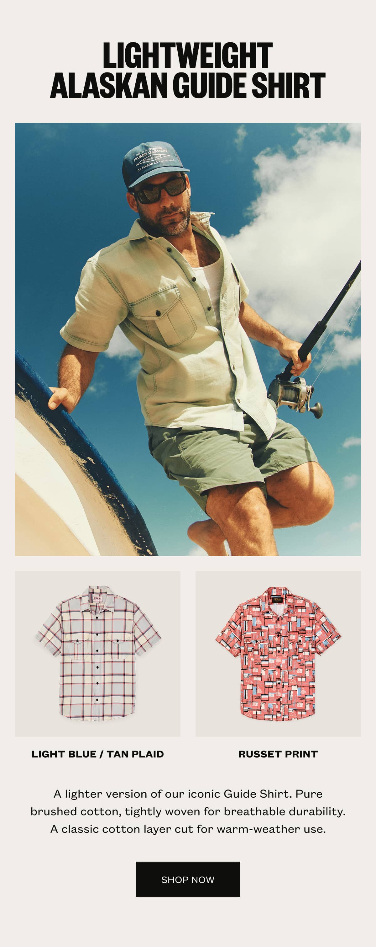 Lightweight Alaskan Guide Shirt