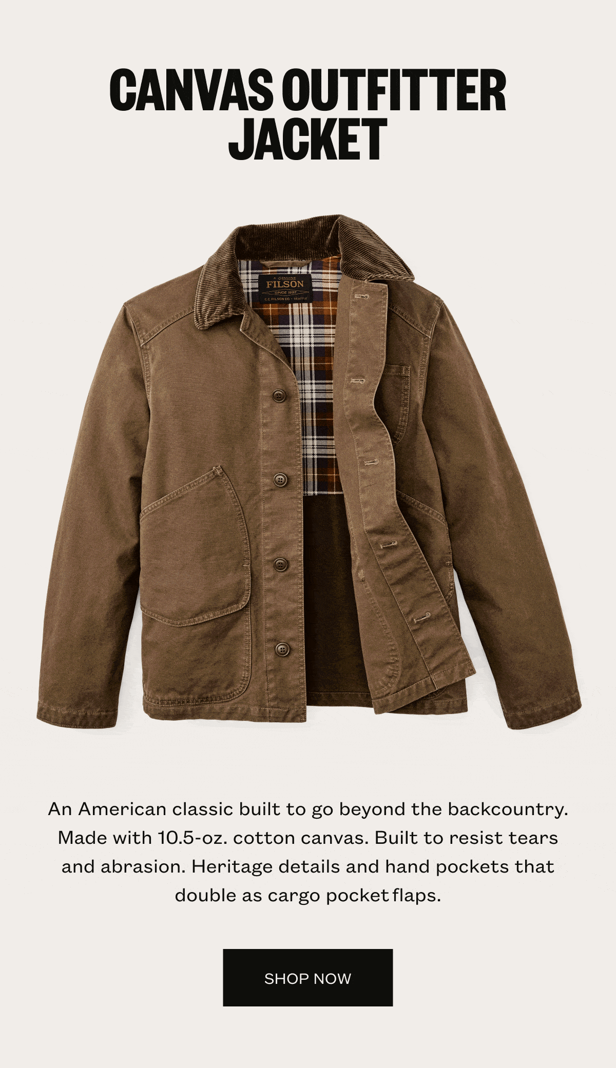 Canvas Outfitter Jacket