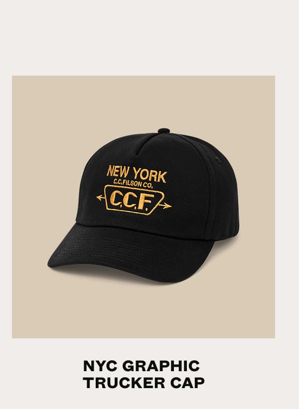 NYC Graphic Trucker Cap