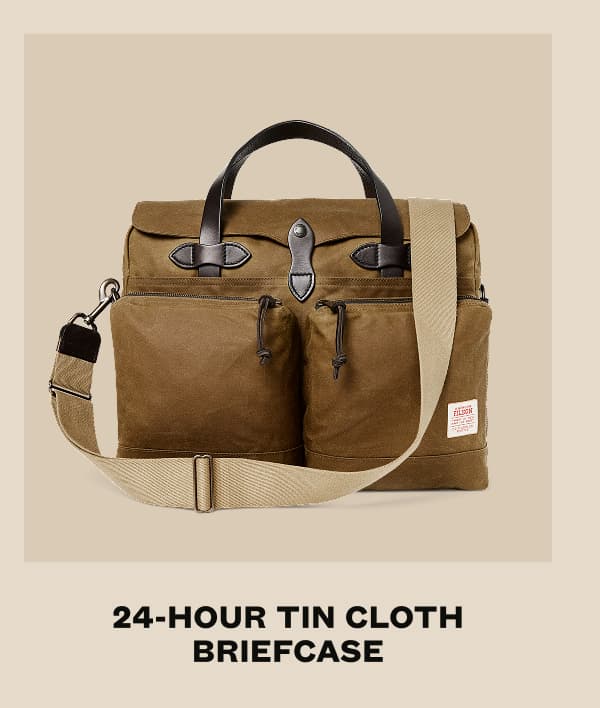 24 Hour Tin Cloth Briefcase