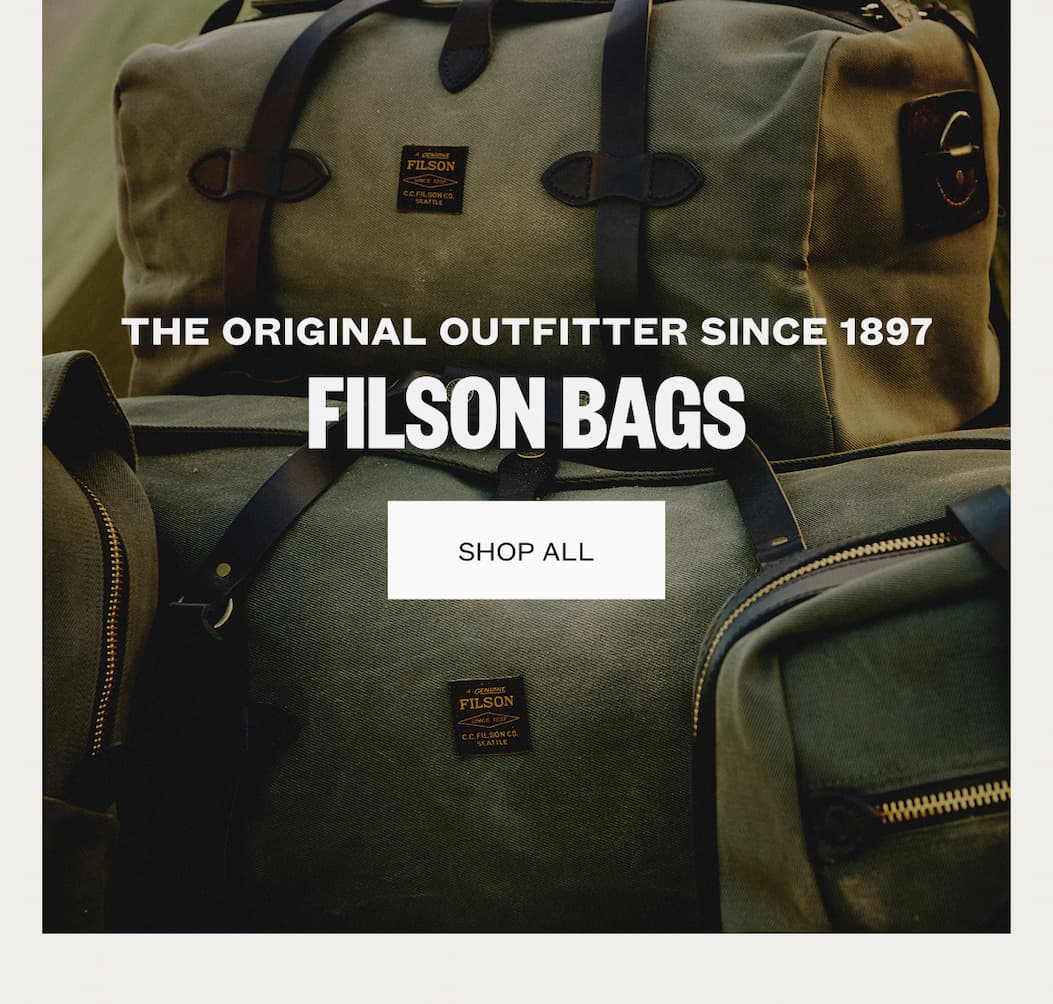 The Original Outfitter Since 1897 - Filson Bags