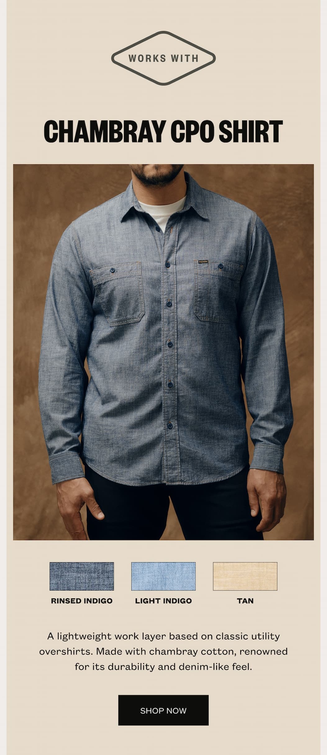 Chambray CPO Shirt