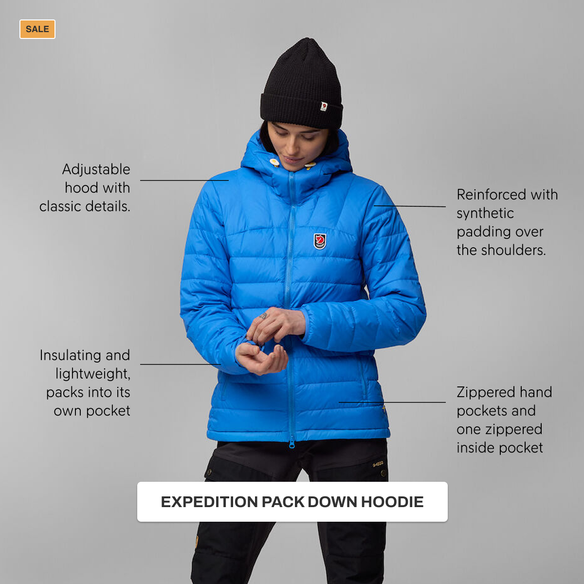 Expedition Pack Down Hoodie