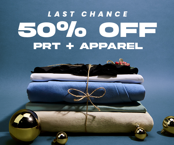 50% off Apparel Flex Collection & PRT