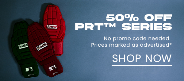 50% off PRT Series