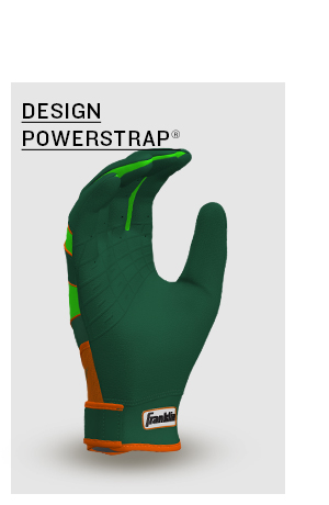 Design Custom Powerstrap Batting Gloves