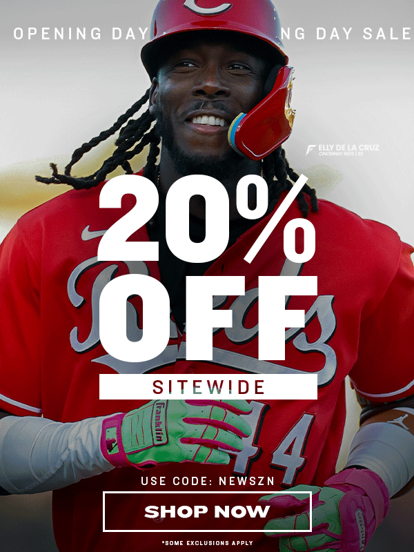 Opening Day Sale 20% Off