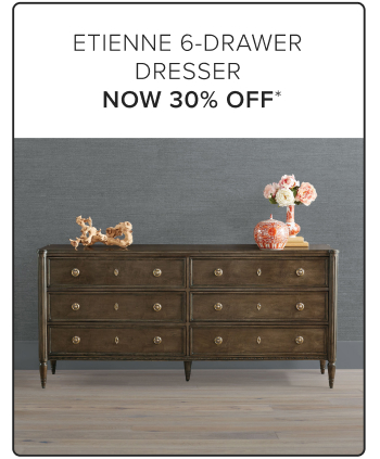 Etienne 6-Drawer Dresser Now 30% Off*