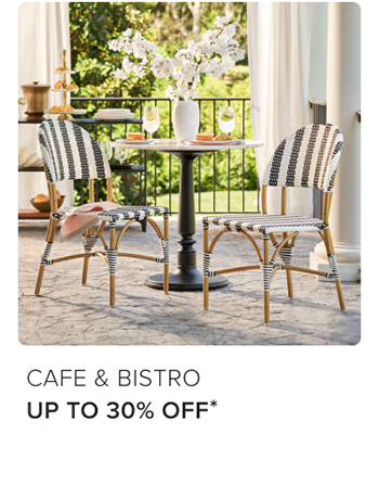 Up to 30% Off Cafe & Bistro